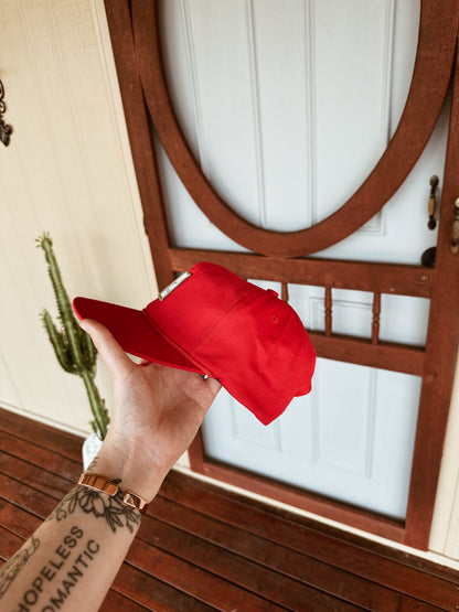 Red American Trucker Cap