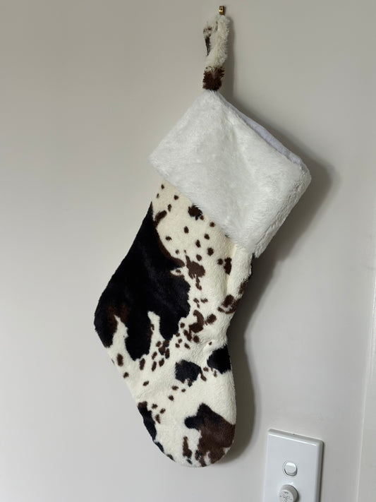 Cow Print Stockings