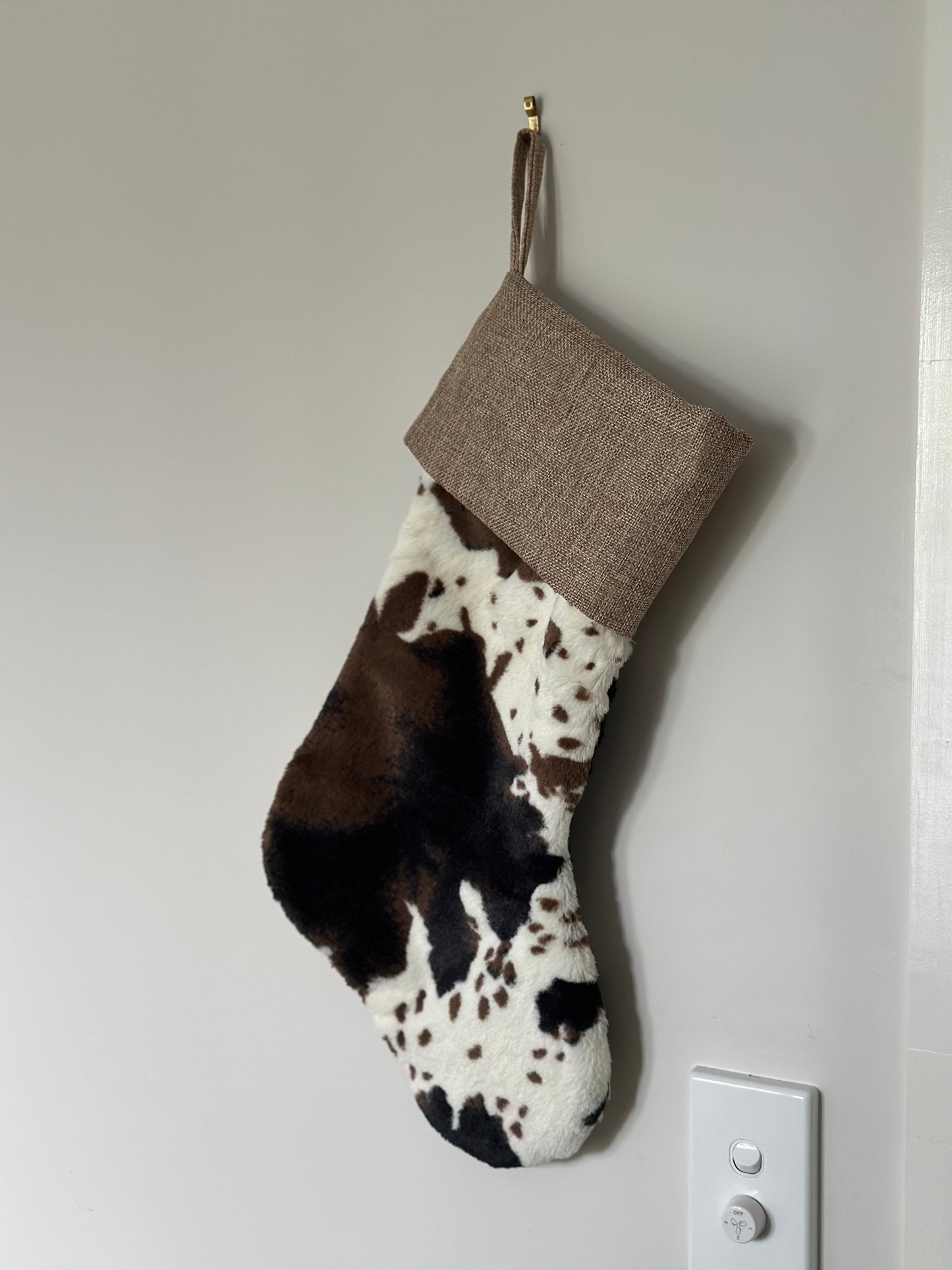 Cow Print Stockings