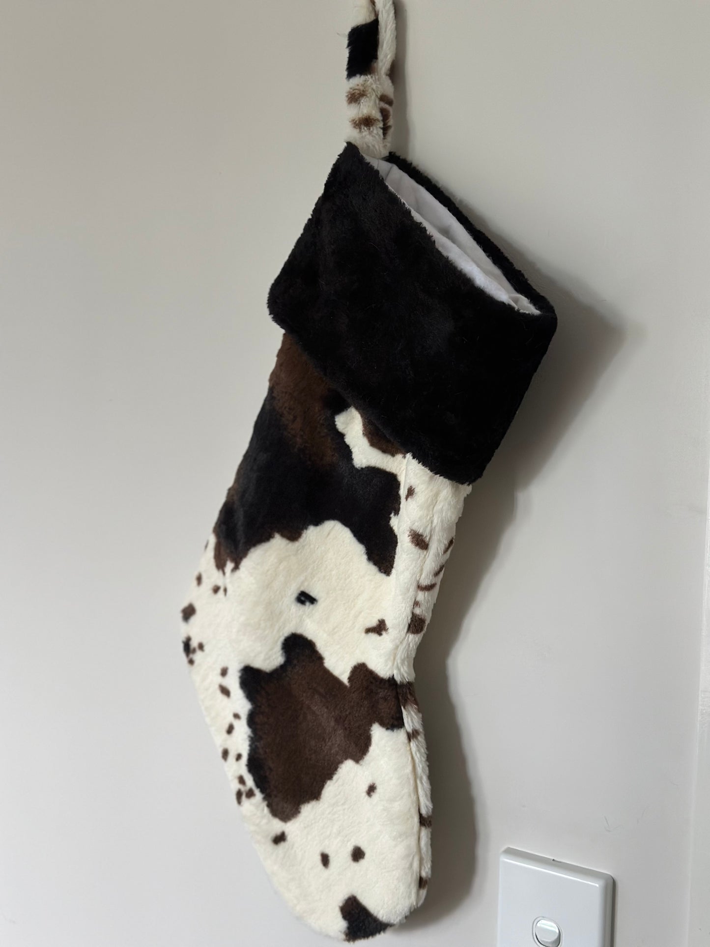 Cow Print Stockings